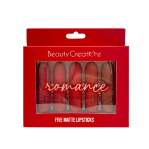 Five Matte Lipstick Romance